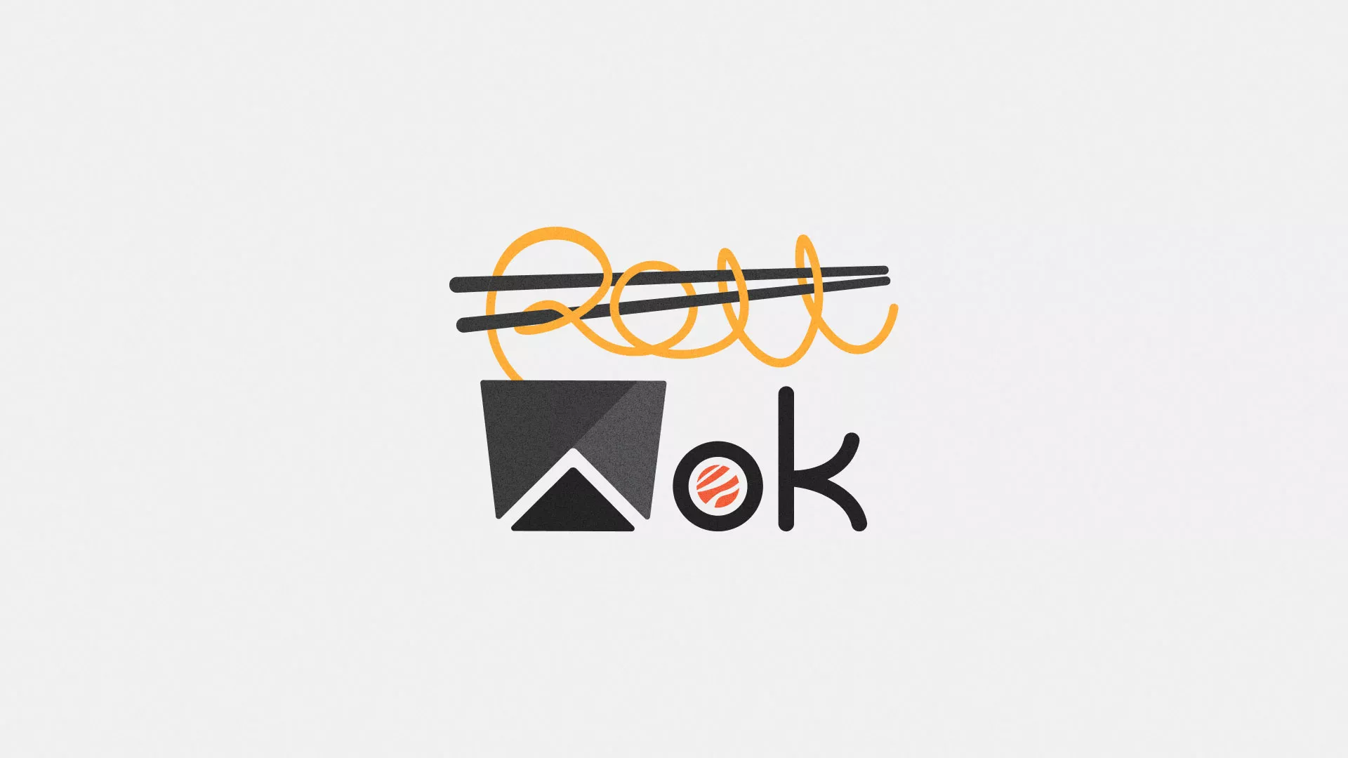 Разработка логотипа в Энгельсе для суши-бара «Roll Wok Club» Разработка логотипа в Энгельсе для суши-бара «Roll Wok Club»